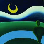 pintura A lua - Tarsila do Amaral